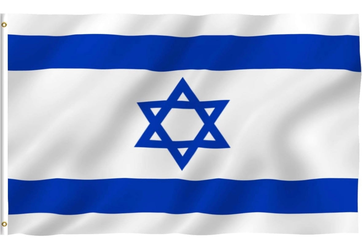 3x5 Israeli Flag